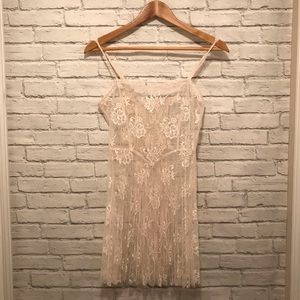 Lace Dress with Subtle Sparkle